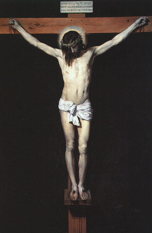 VELAZQUEZ, Diego Rodriguez de Silva y Christ on the Cross aer